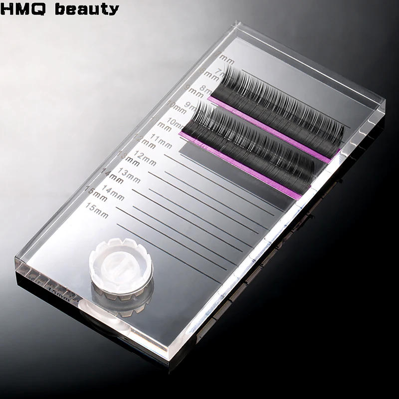 Lash Tile Palette - Acrylic Lash Tile with Glue Cup,