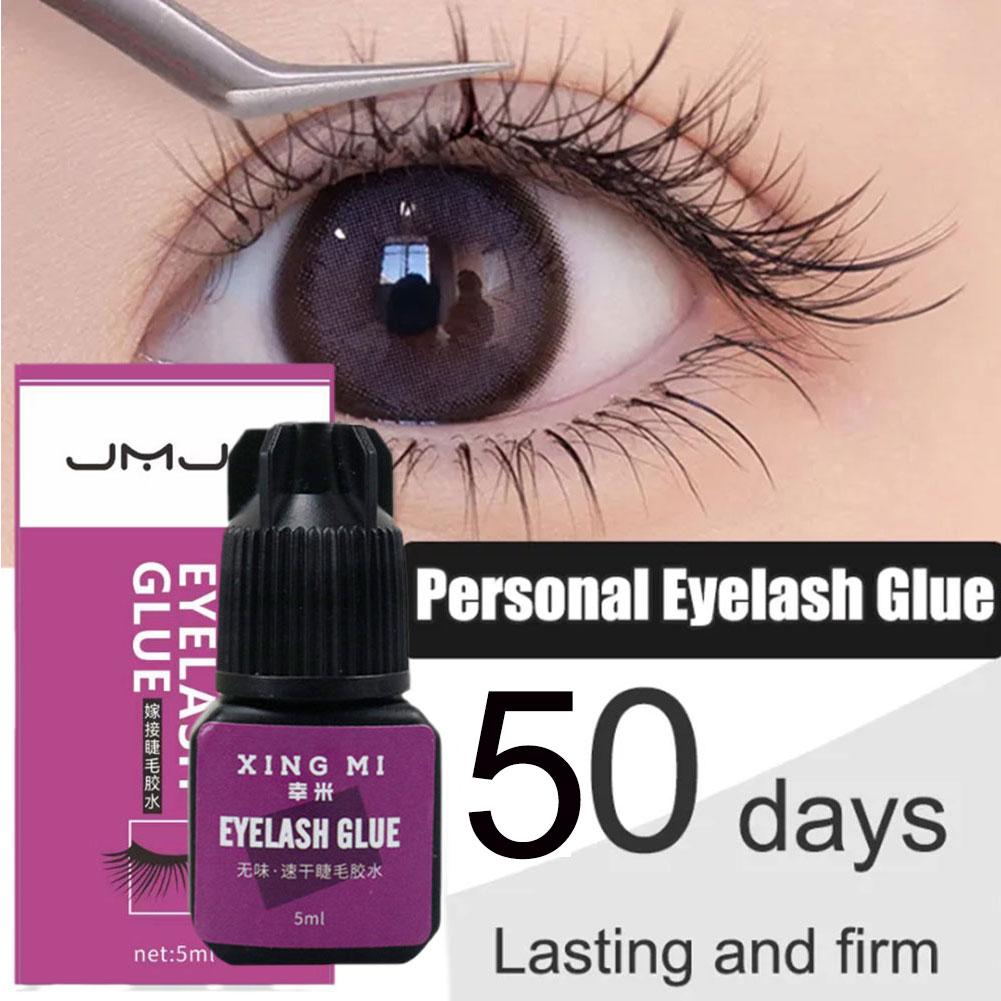 Eyelash Extension Glue For Sensitive Eyes - Waterproof Eyelashes Extension Glue Long-Lasting Grafting