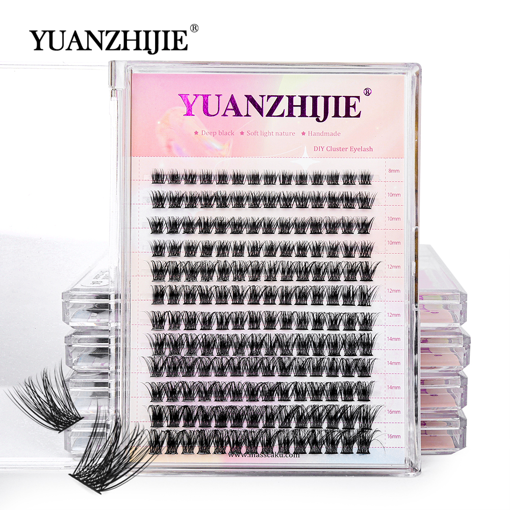 Eyelash Extension Single Lash - 144 Large Capacity YUANZHIJIE Eyelashes DIY