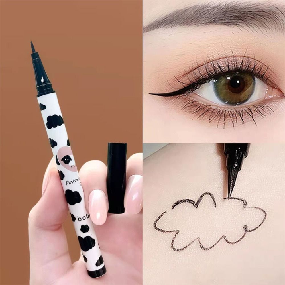 Eyelash Extension Single Lash - Black Brown Quick Dry Liquid Eyeliner