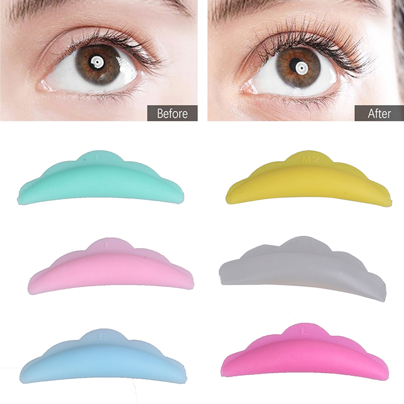 Eyelash Extension With Glue - 5Pairs Lash Lift Shields (XS S