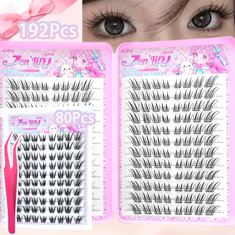 Eyelash Extension Single Lash - Thick And Natural-Looking Single Strand False