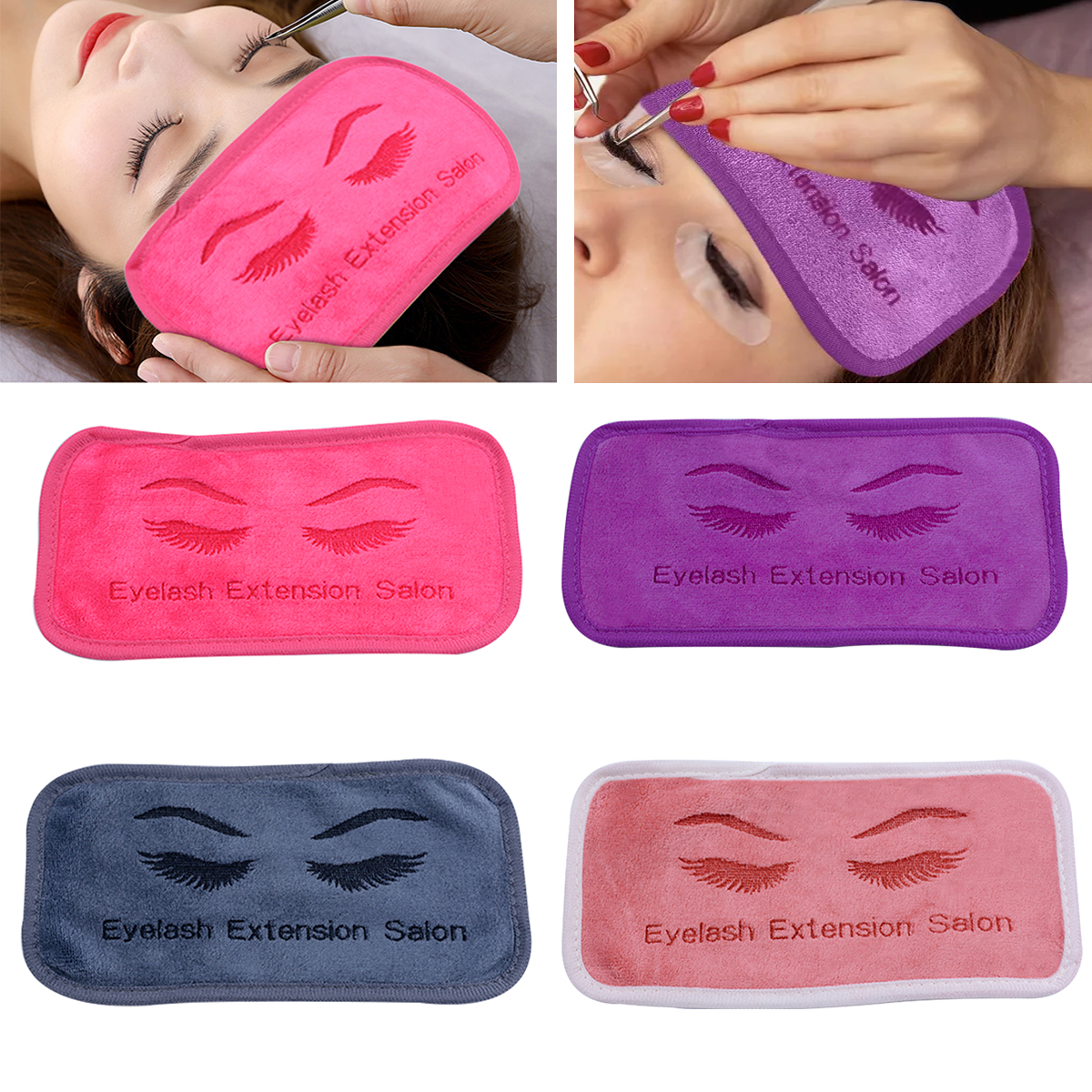 Lash Tile Palette - Professional Eyelash Extension Forhead Soft Towel