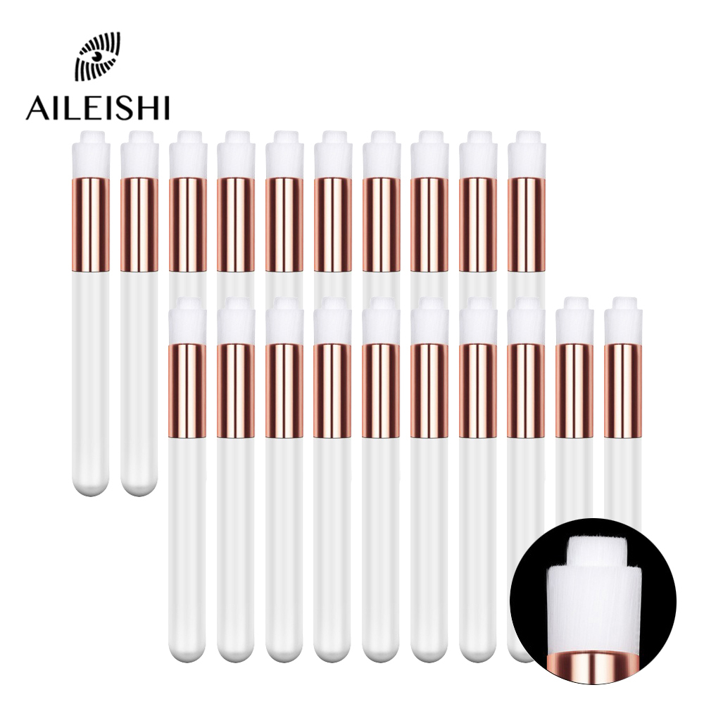 Eyelash Extension Eyeliner - 5/20/50/100pcs Eyelash Cleaning Brush Lash Shampoo