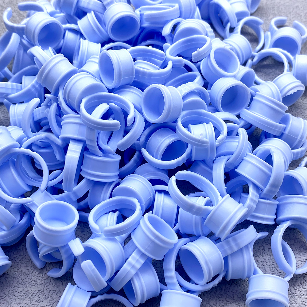 100Pcs Disposable Glue Ring Cu – Eyelash Extension With Glue Bewertung und Preis