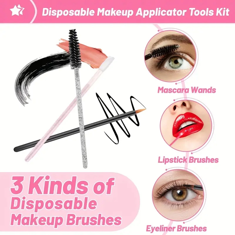 80pcs Professional Makeup Brus – Eyelash Extension Eyeliner Bewertung und Preis