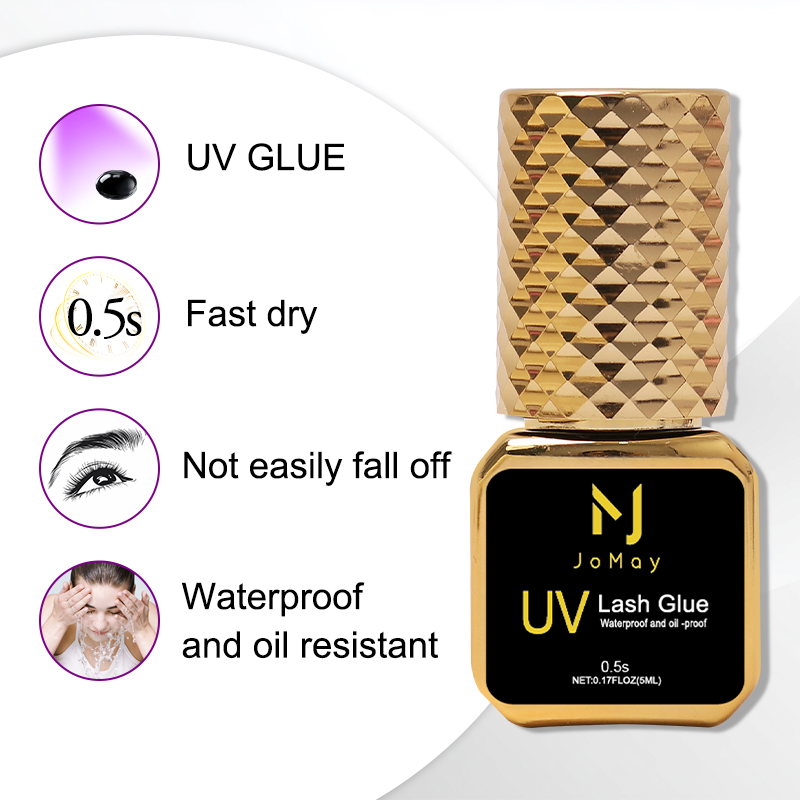 JOMAY 5ml Lashes Adhesive 0.5S – Eyelash Extension Glue For Sensitive Eyes Bewertung und Preis