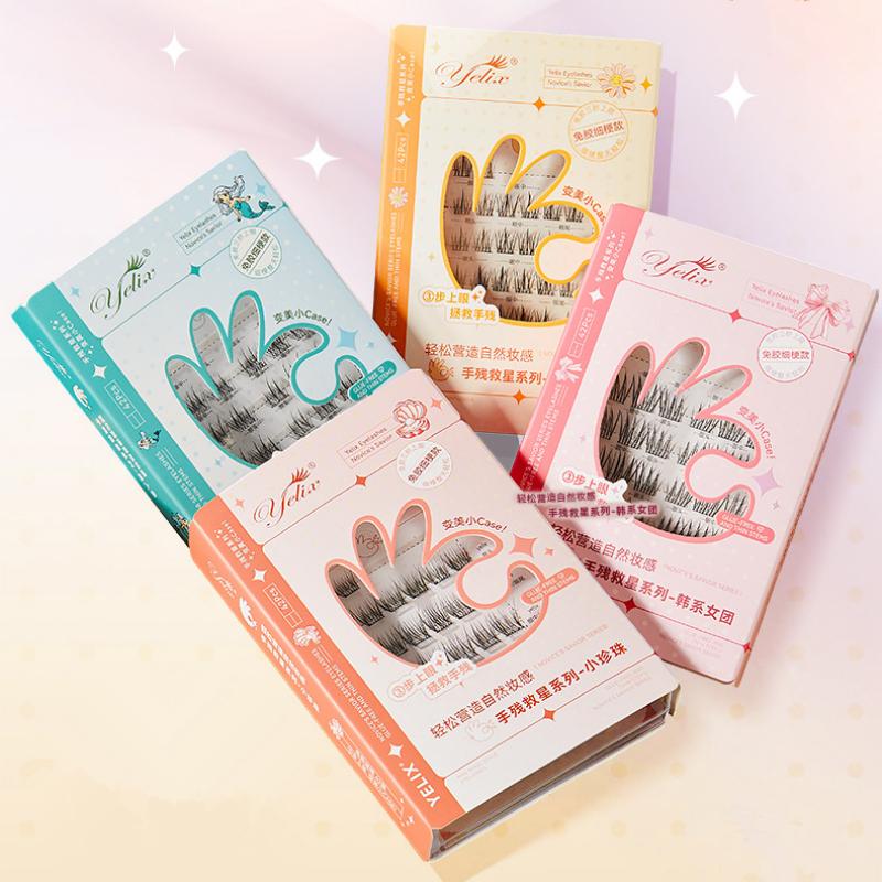 7 Rows Self-Adhesive Eyelashes – Eyelash Extension With Glue Bewertung und Preis
