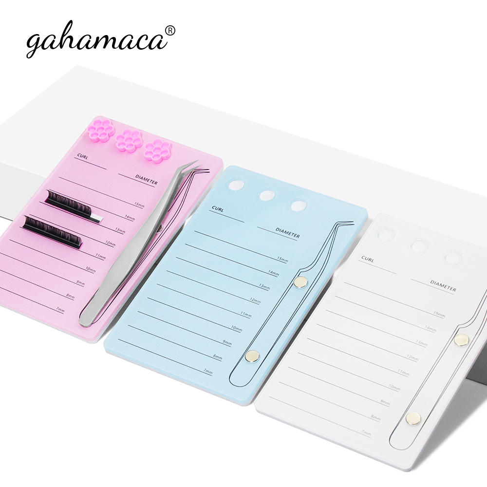 GAHAMACA Acrylic Lashes Holder – Lash Tile Palette Bewertung und Preis