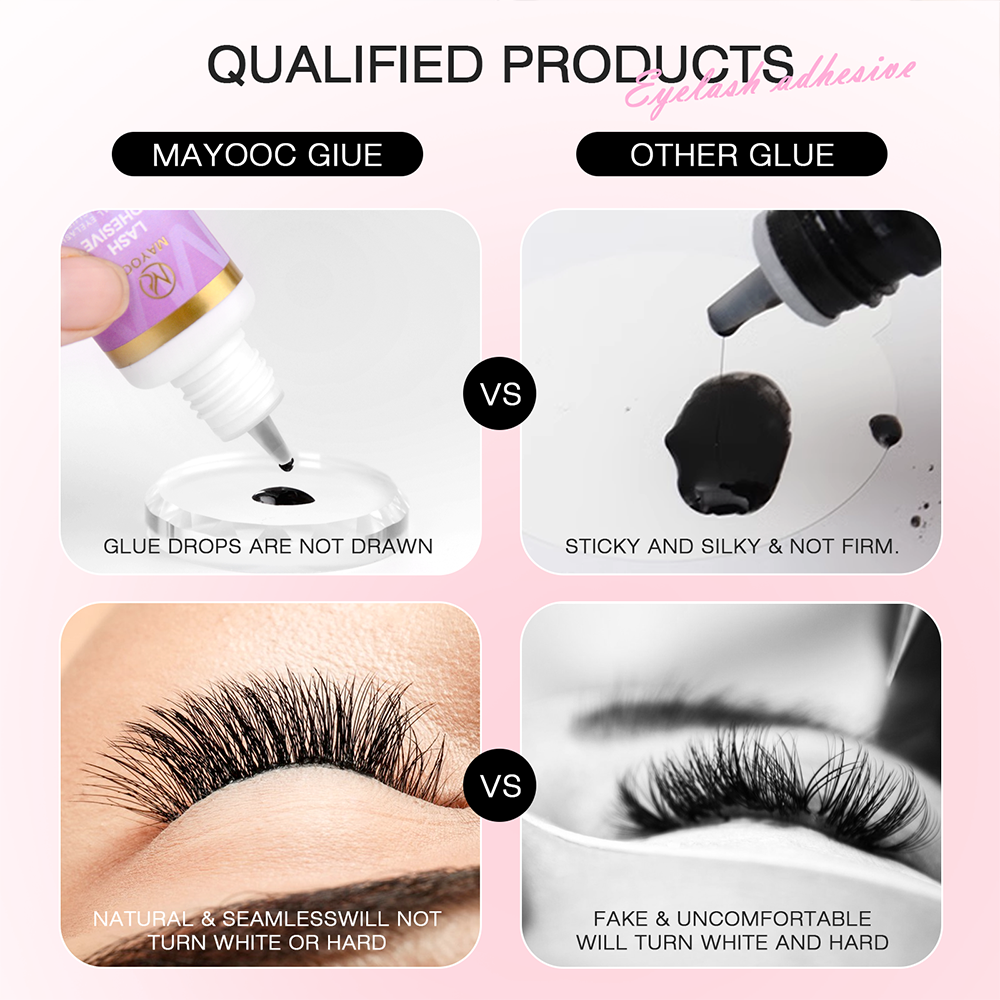 MAYOOC 0.3 Sec Eyelash Extensi – Eyelash Extension Glue For Sensitive Eyes Bewertung und Preis