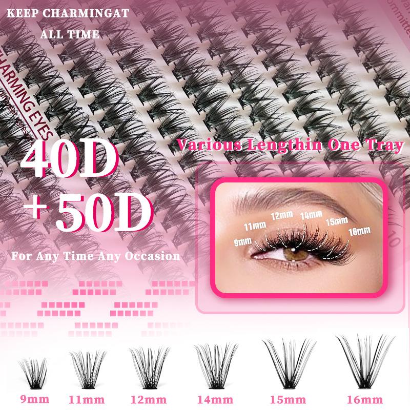 Natural Cluster Feather Lash K – Eyelash Extension With Glue Bewertung und Preis