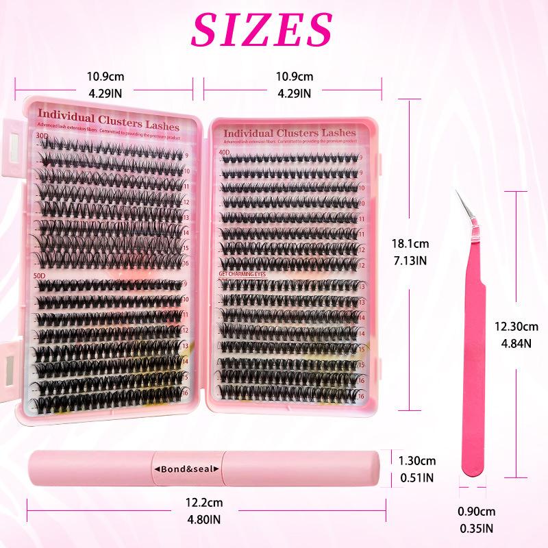 Natural Cluster Feather Lash K – Eyelash Extension With Glue Bewertung und Preis