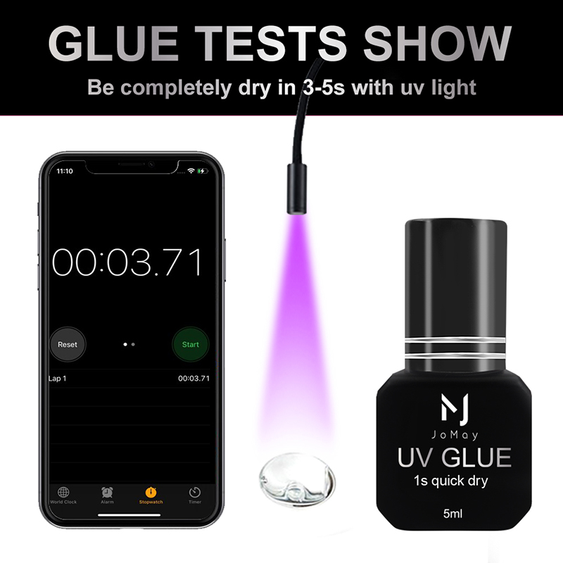 JOMAY 5ml UV Glue For Eyelashe – Eyelash Extension Glue For Sensitive Eyes Bewertung und Preis