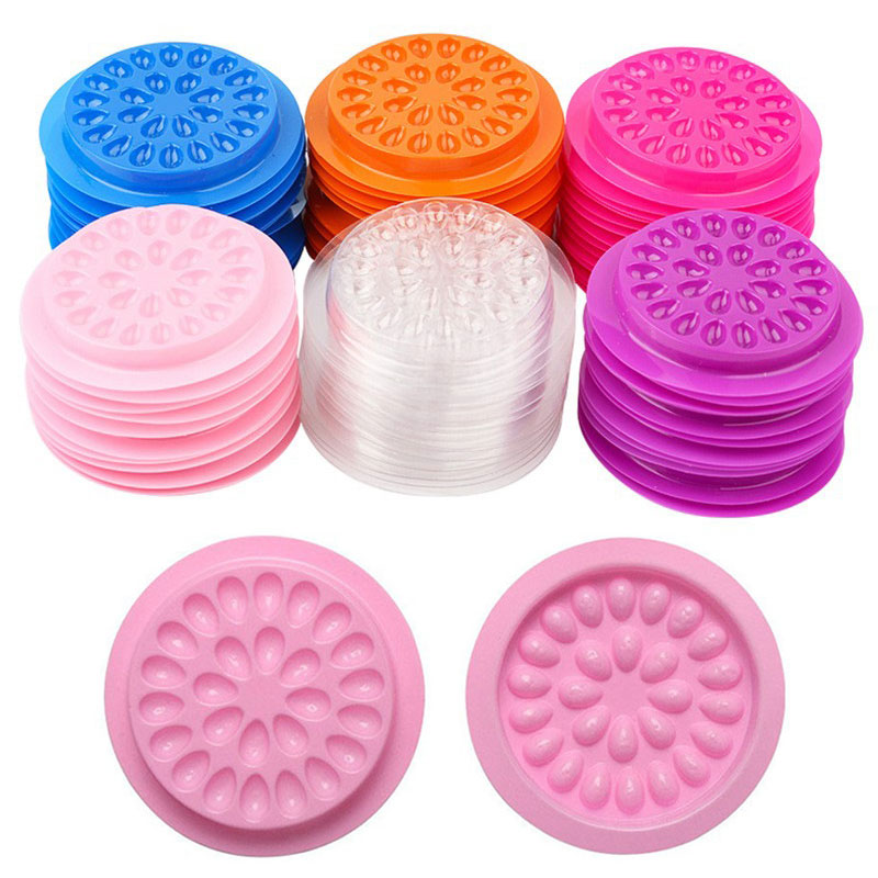 50/100pcs Glue Gasket Eyelash  – Eyelash Extension With Glue Bewertung und Preis