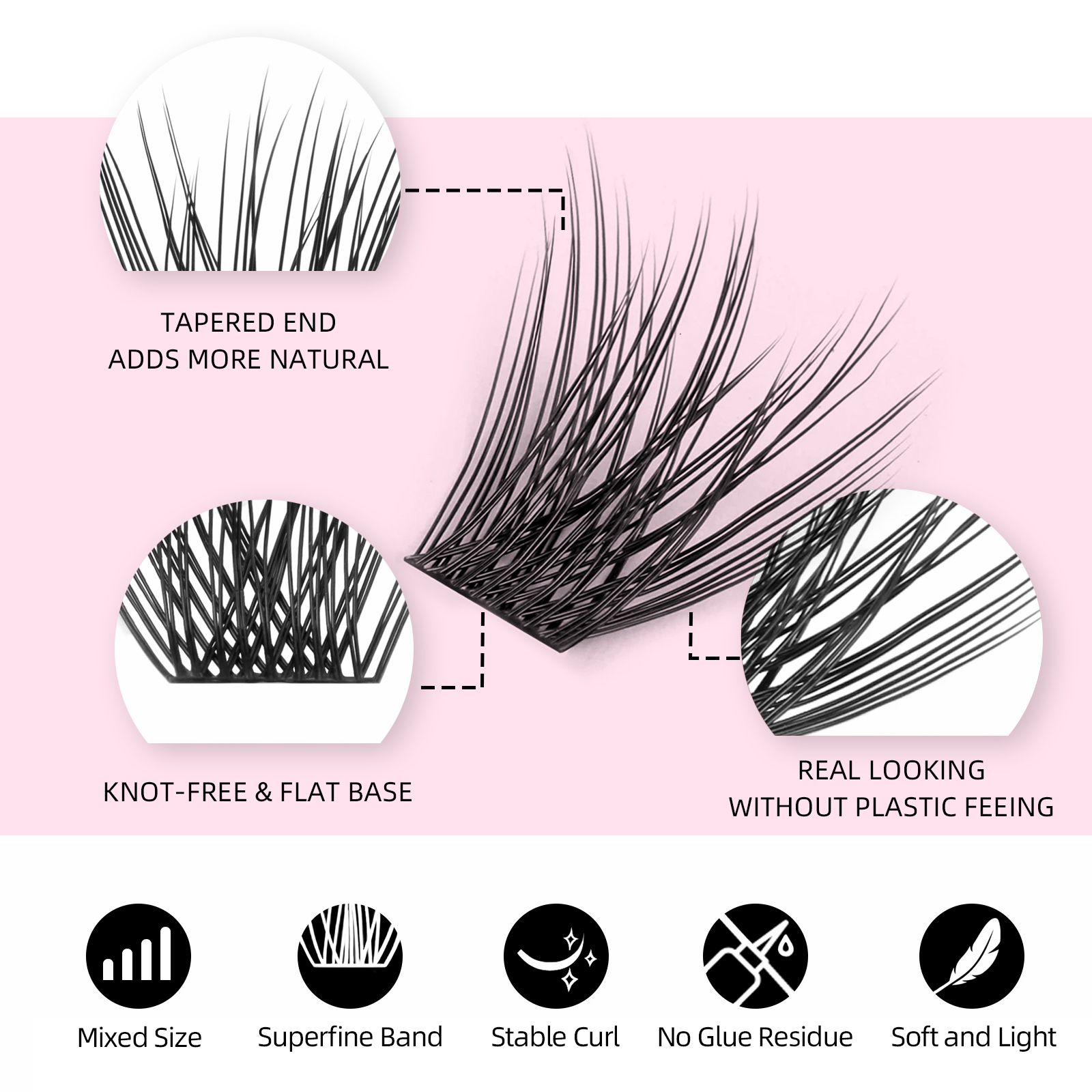 144 Large Capacity YUANZHIJIE  – Eyelash Extension Single Lash Bewertung und Preis