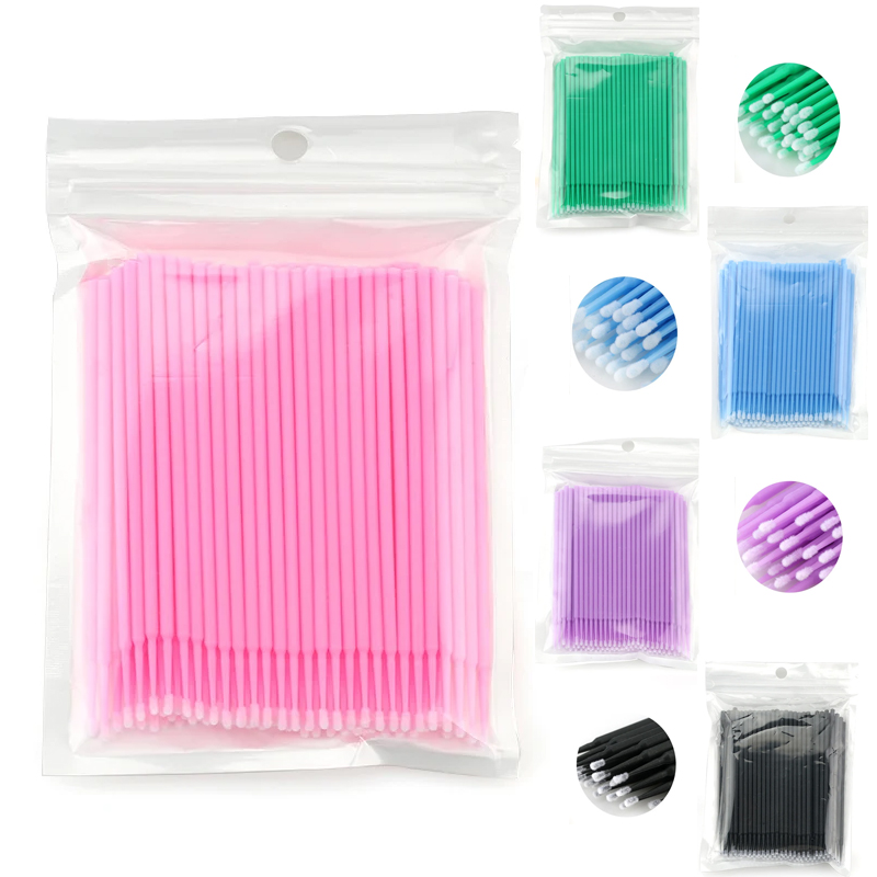 50/100PCS Disposable Micro Bru – Eyelash Extension Eyeliner Bewertung und Preis