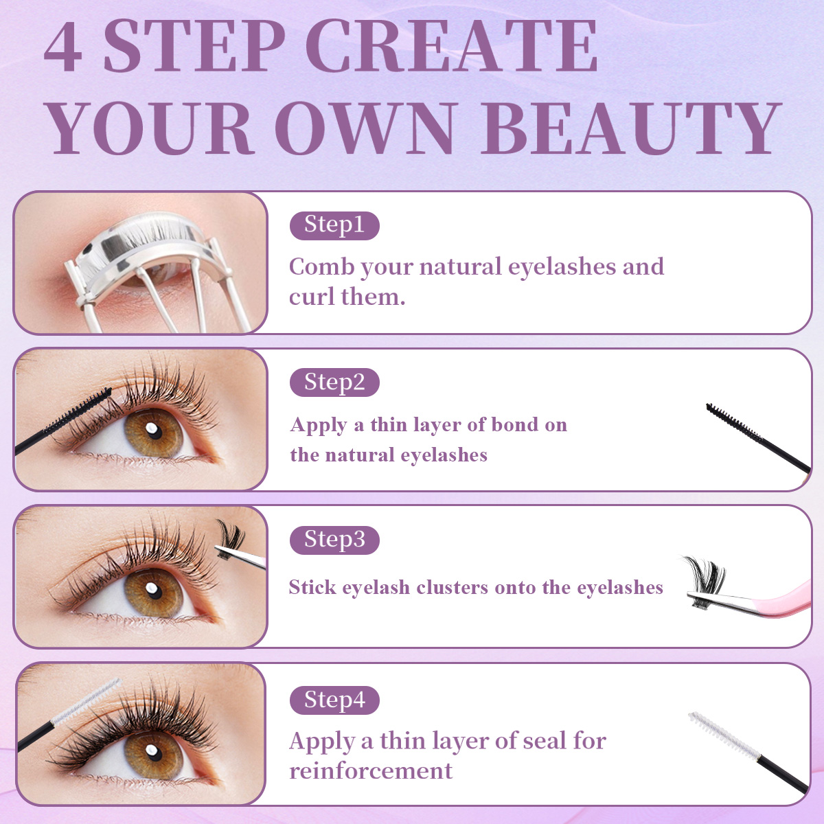 Lash Cluster Glue, Lash Bond a – Eyelash Extension Glue For Sensitive Eyes Bewertung und Preis