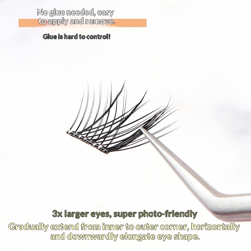 120 Clusters No Need Glue Fals – Eyelash Extension Glue For Sensitive Eyes Bewertung und Preis