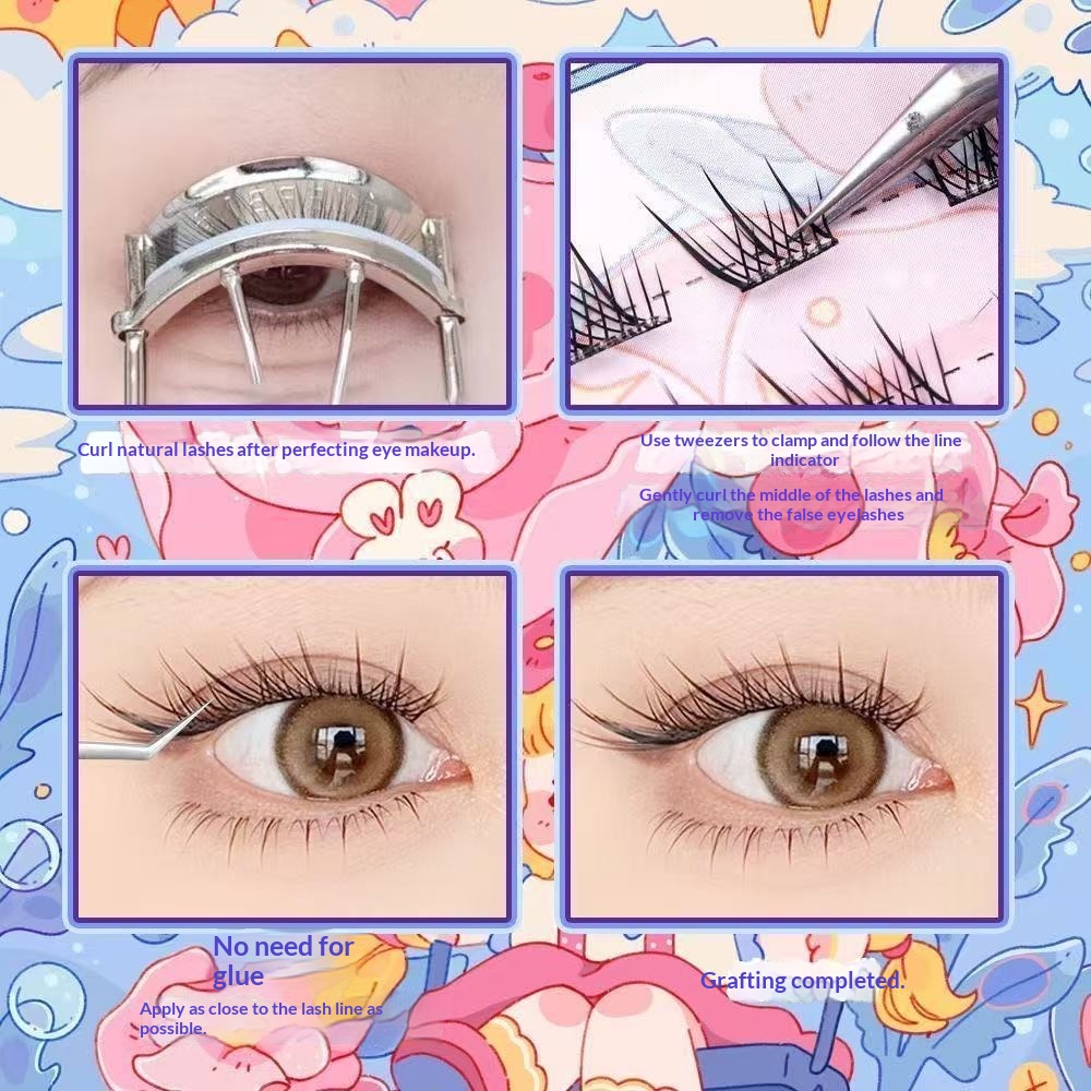 120 Clusters No Need Glue Fals – Eyelash Extension Glue For Sensitive Eyes Bewertung und Preis