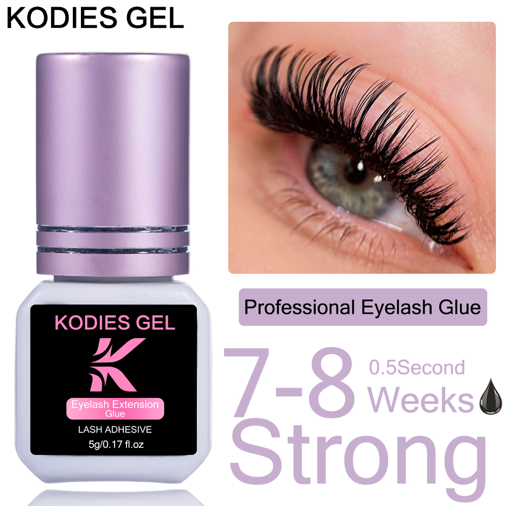 KODIES GEL Extra Strong Eyelas – Eyelash Extension Glue For Sensitive Eyes Bewertung und Preis