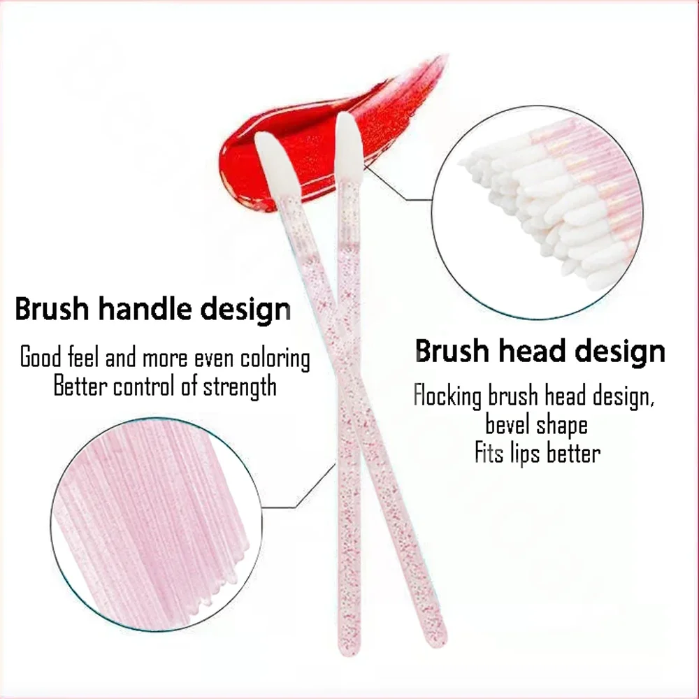 500PCS Disposable Lip Brush Ma – Eyelash Extension Eyeliner Bewertung und Preis