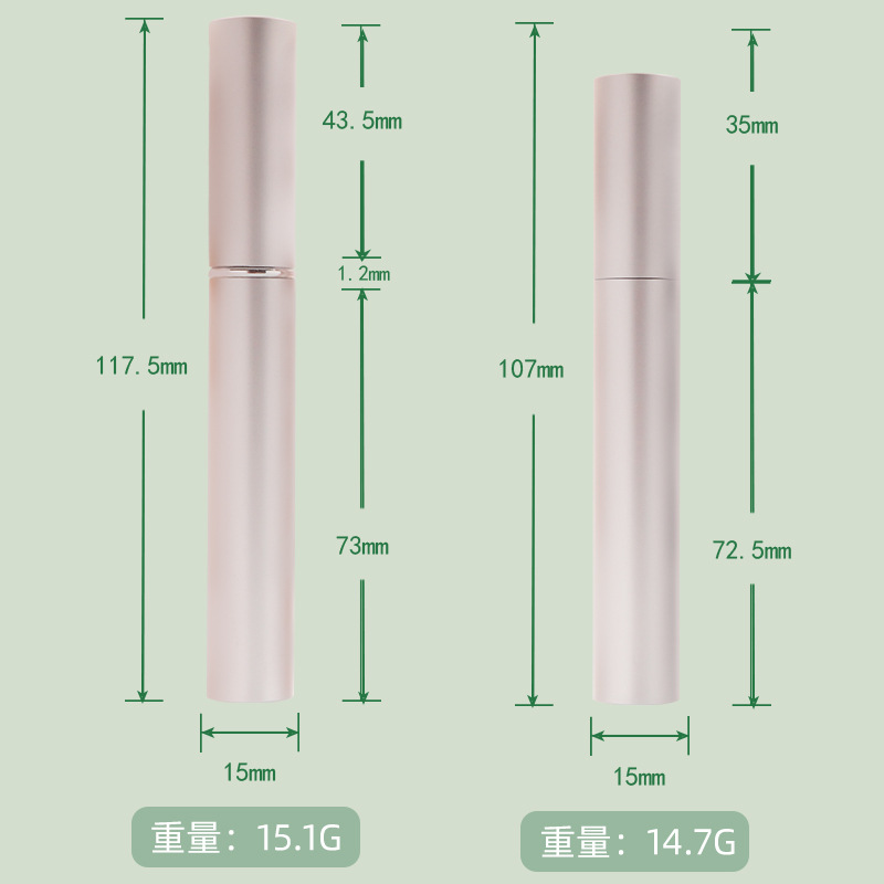 5ml Empty plastic Matte Silver – Eyelash Extension Eyeliner Bewertung und Preis