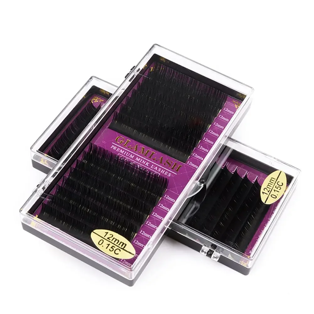 GLAMLASH Wholesale 16Rows BCCC – Eyelash Extension Single Lash Bewertung und Preis