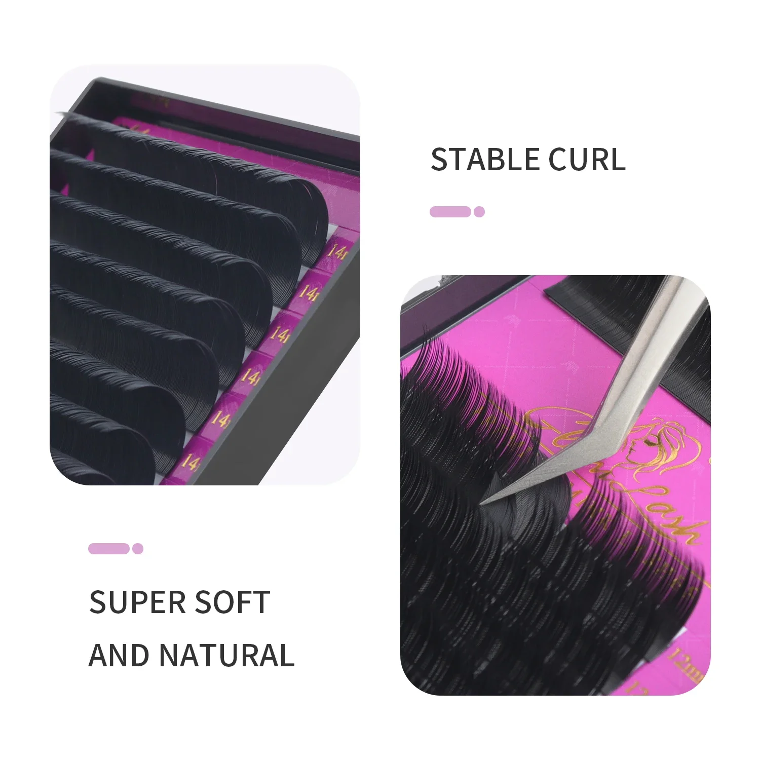 GLAMLASH Wholesale 16Rows BCCC – Eyelash Extension Single Lash Bewertung und Preis