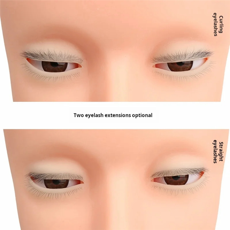 New Real 4 Layers Mannequin He – Eyelash Extension Open Eye Bewertung und Preis