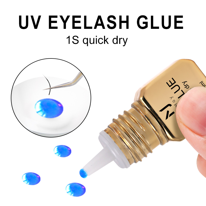 JOMAY 5ML UV Lash Glue For Eye – Eyelash Extension Glue For Sensitive Eyes Bewertung und Preis