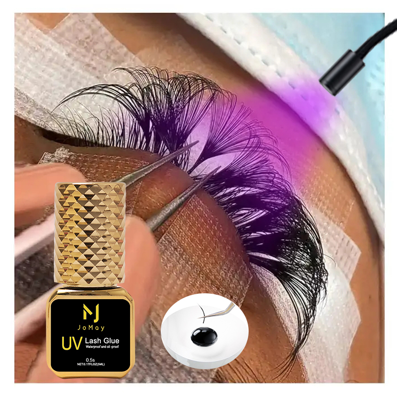 JOMAY Black UV Lash Glue 0.5S  – Eyelash Extension Glue For Sensitive Eyes Bewertung und Preis