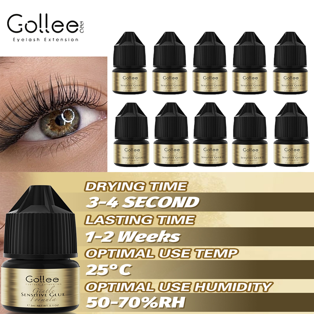 Gollee Eyelash Adhesive Cluste – Eyelash Extension Glue For Sensitive Eyes Bewertung und Preis