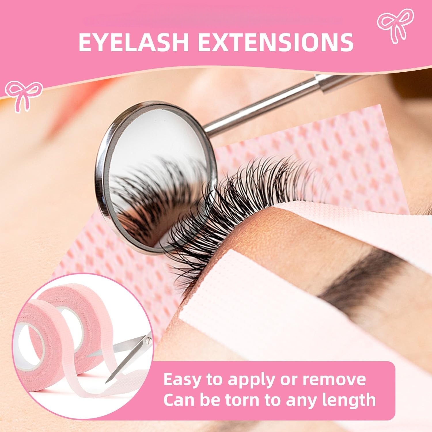 Pink Disposable Eye Protector  – Eyelash Extension Eyeliner Bewertung und Preis