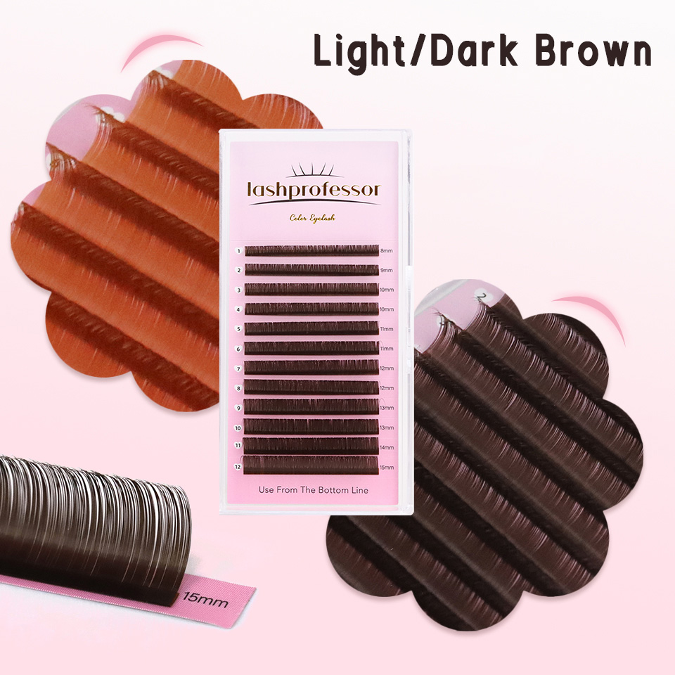 Dark Brown Eyelash Extension 0 – Lash Tile Palette Bewertung und Preis