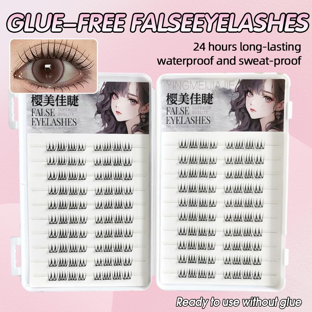 U Shape Glue-free False Eyelas – Eyelash Extension Single Lash Bewertung und Preis