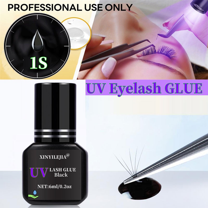 NEW UV Lashes Glue 6ml For Eye – Eyelash Extension Glue For Sensitive Eyes Bewertung und Preis