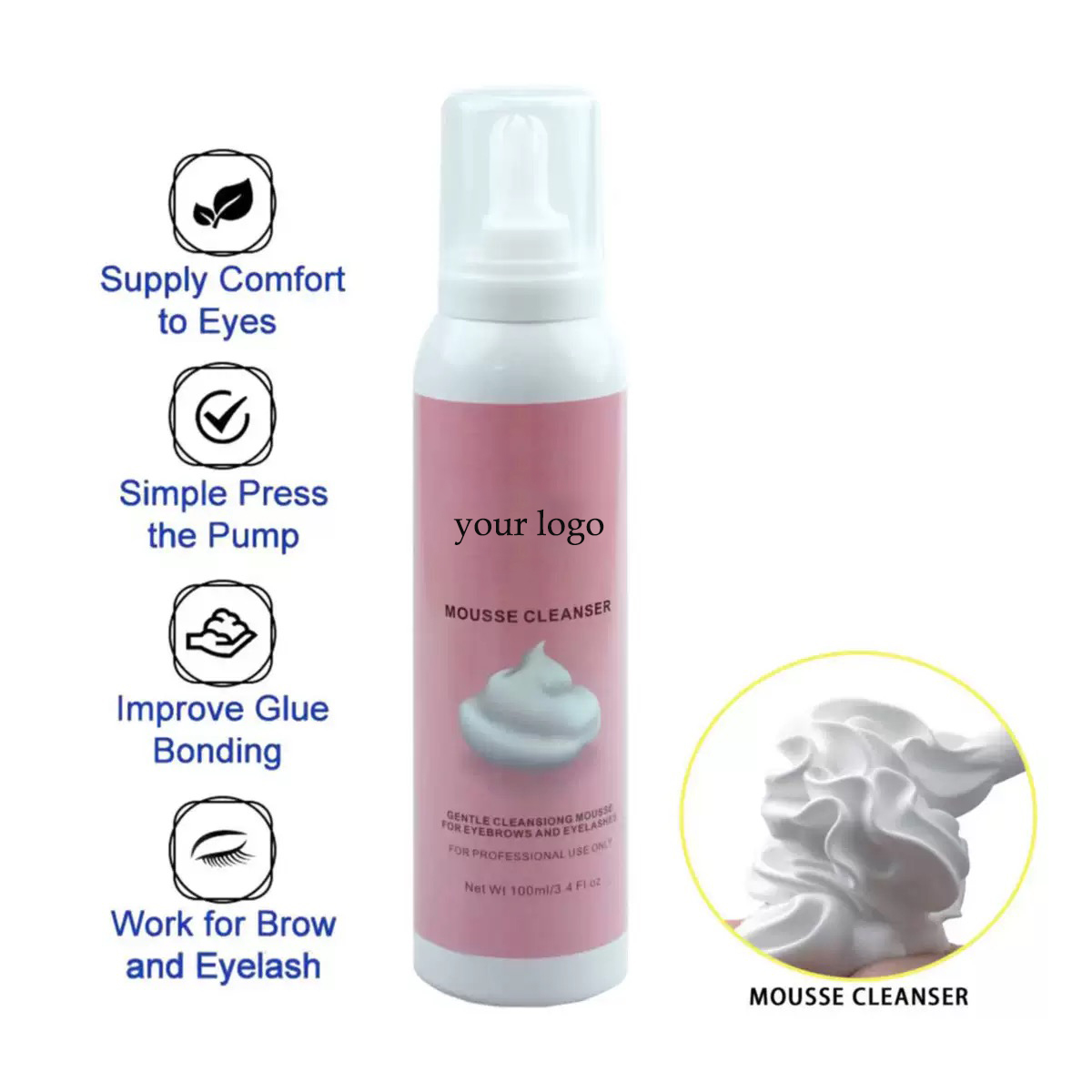 Factory Wholeasle Custom100ml  – Eyelash Extension Glue For Sensitive Eyes Bewertung und Preis