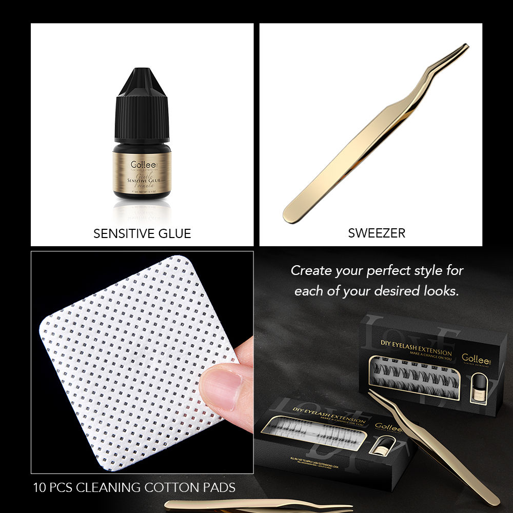 Gollee DIY Lash Extension Gift – Eyelash Extension Open Eye Bewertung und Preis