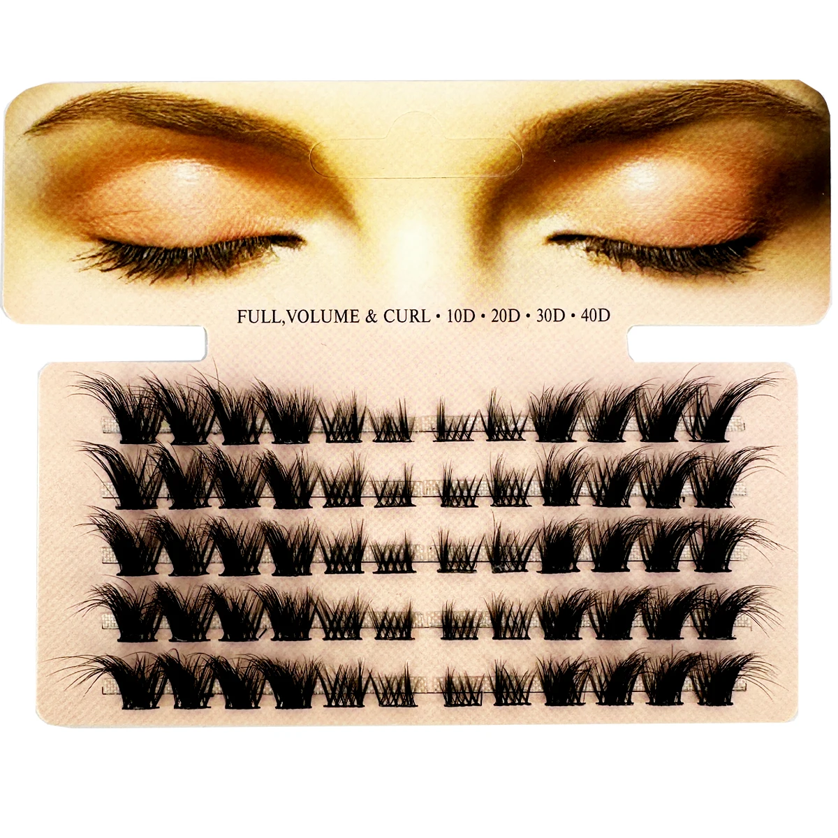 Mix 3D Fluffy Single Cluster E – Eyelash Extension Single Lash Bewertung und Preis