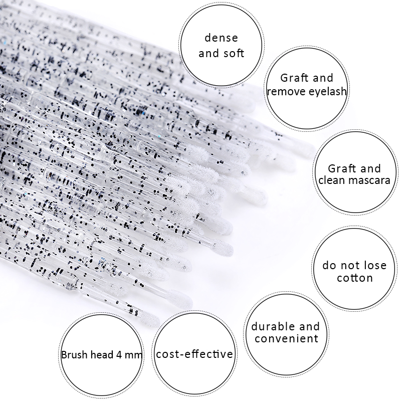 Free shipping Microbrush for e – Eyelash Extension With Glue Bewertung und Preis