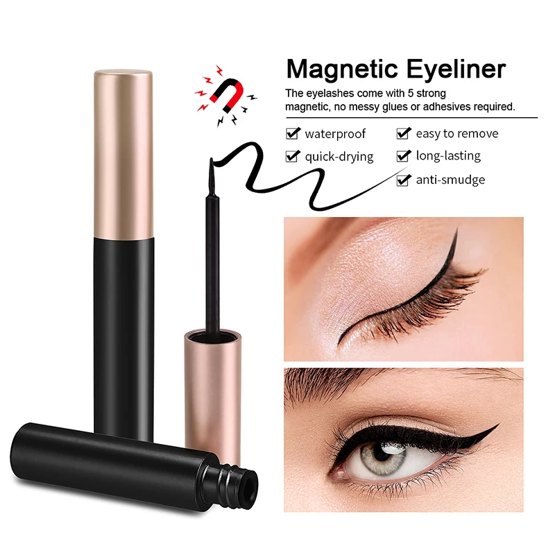 1/2Pcs Black Magnetic Eyeliner – Eyelash Extension Glue For Sensitive Eyes Bewertung und Preis