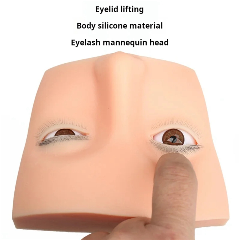 New Real 4 Layers Mannequin He – Eyelash Extension Open Eye Bewertung und Preis